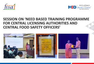 Session on ‘Need based training Programme for Central Licensing Authorities and Central Food Safety Officers’