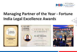Managing Partner of the Year - Fortune India Legal Excellence Awards