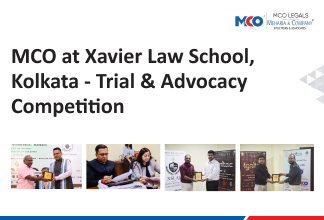 MCO at Xavier Law School, Kolkata - Trial & Advocacy Competition