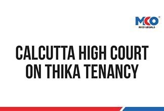 Calcutta High Court on Thika Tenancy