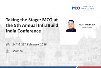 Taking the Stage: MCO at the 5th Annual InfraBuild India Conference