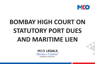 Bombay High Court on statutory port dues and maritime lien