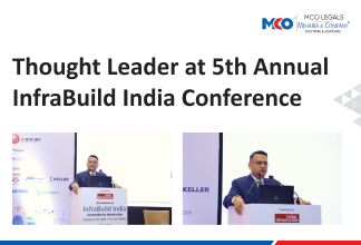 Thought Leader at 5th Annual InfraBuild India Conference
