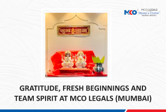 Gratitude, fresh beginnings and Team Spirit at MCO Legals (Mumbai)